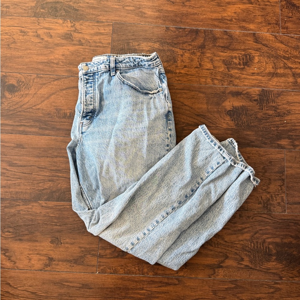 Abercrombie & Fitch High Rise Women Jeans - Light Blue